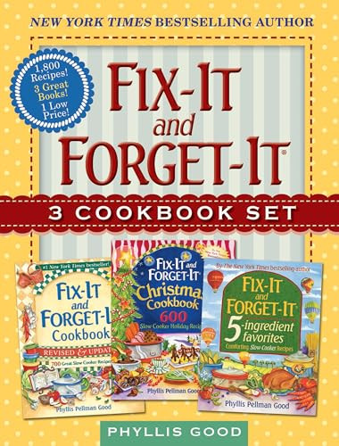 Fix-It and Forget-It Box Set (3 Slow Cooker Classics in 1 Deluxe Gift Set) by Phyllis Good, 9781680990522