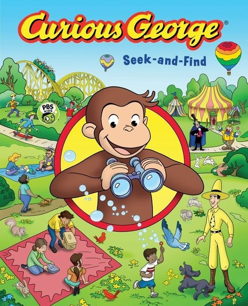 Curious George Seek-and-Find (CGTV) by H. A. Rey, 9781328589248