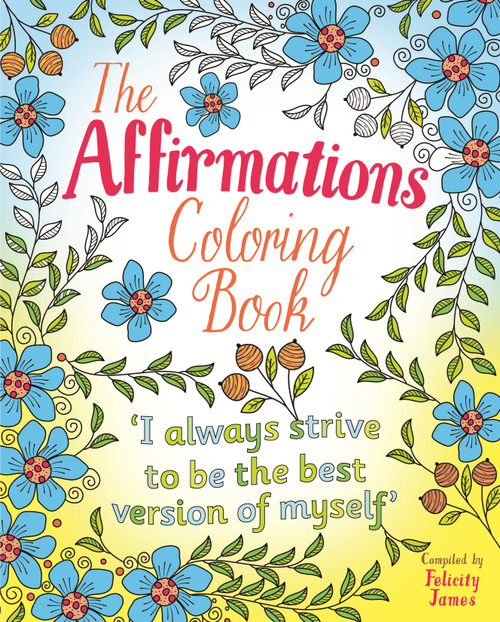 The Affirmations Coloring Book by Tansy Willow, 9781788887670