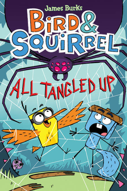 Bird & Squirrel All Tangled Up: A Graphic Novel (Bird & Squirrel #5) by James Burks, 9781338251753