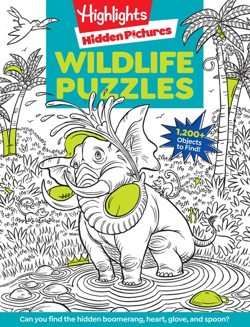 Wildlife Puzzles by Highlights, 9781620917701
