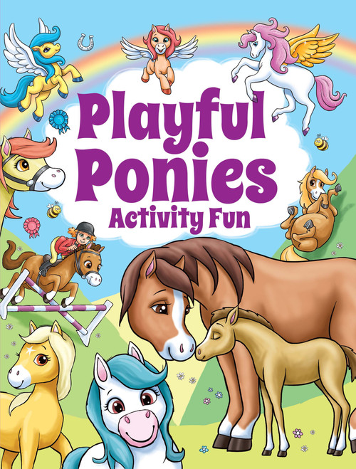 Playful Ponies Activity Fun by Barry Green, Lisa Regan, Trudi Webb, 9780486832975