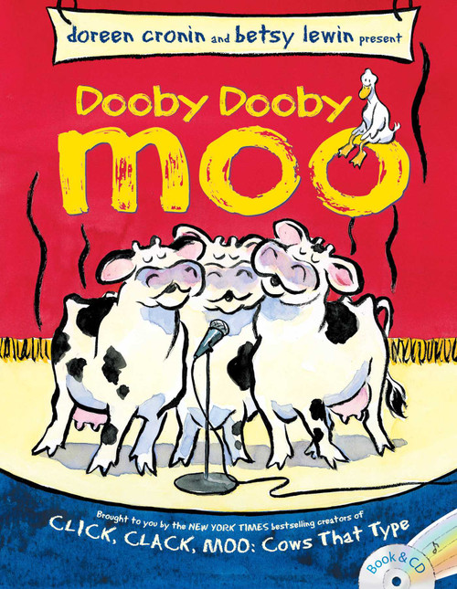 Dooby Dooby Moo by Doreen Cronin, Betsy Lewin, George Guidall, 9781481414562