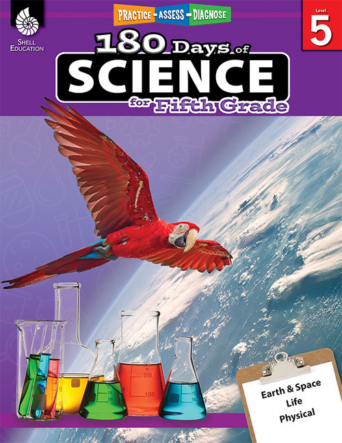 180 Days®: Science for Fifth Grade (Practice, Assess, Diagnose) by Lauren Homayoun, 9781425814113