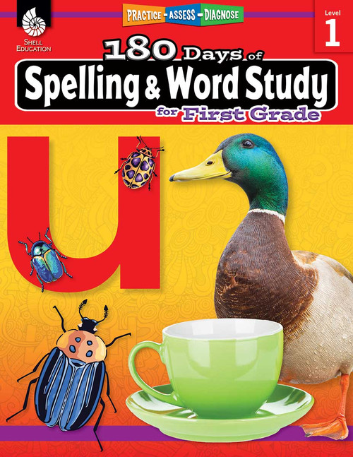 180 Days™: Spelling and Word Study for First Grade (Practice, Assess, Diagnose) by Shireen Pesez Rhoades, 9781425833091
