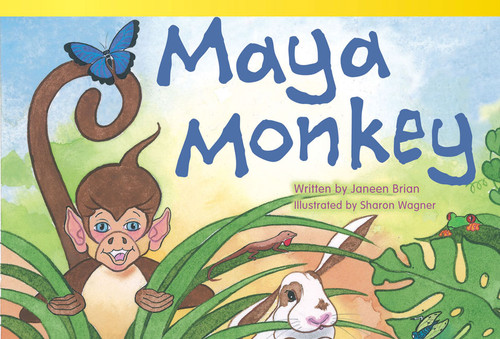 Maya Monkey by Janeen Brian, 9781433354861