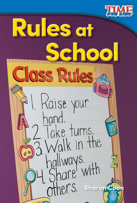 Rules at School by Sharon Coan, 9781493820658