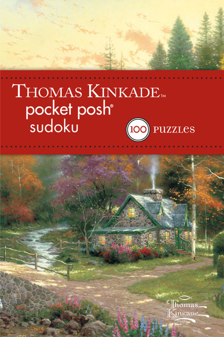 Thomas Kinkade Pocket Posh Sudoku 2 (100 Puzzles) (Miniature Edition) by The Puzzle Society, 9781449426163