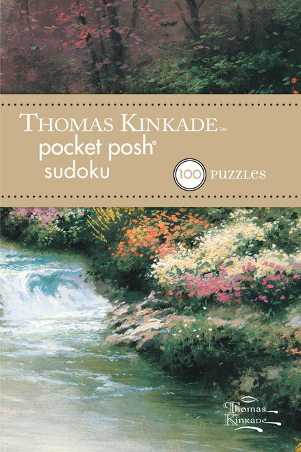 Thomas Kinkade Pocket Posh Sudoku 1 (100 Puzzles) (Miniature Edition) by The Puzzle Society, 9781449426088