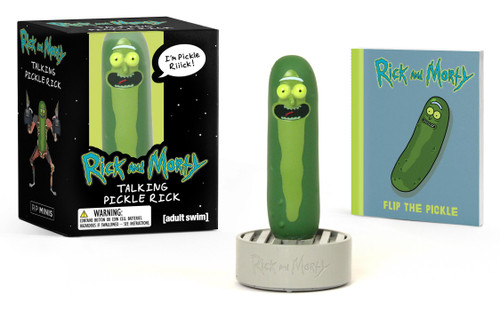Rick and Morty: Talking Pickle Rick (Miniature Edition) by Robb Pearlman, 9780762494347