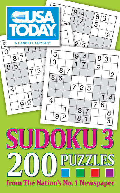 USA TODAY Sudoku 3 (200 Puzzles) by USA TODAY, 9781449410025