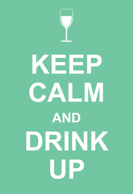 Keep Calm and Drink Up (Miniature Edition) by Andrews McMeel Publishing, 9781449409388