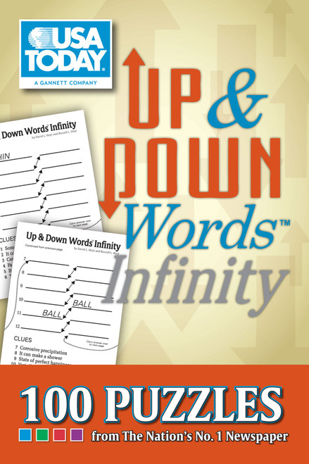 USA TODAY Up & Down Words Infinity (100 Puzzles from The Nation's No. 1 Newspaper) (Miniature Edition) by USA TODAY, 9781449410018