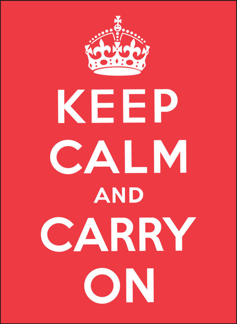 Keep Calm and Carry On (Miniature Edition) by Andrews McMeel Publishing, 9780740793400