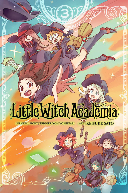 Little Witch Academia, Vol. 3 (manga) by Yoh Yoshinari, Keisuke Sato, Taylor Engel, Rochelle Gancio, 9781975357429