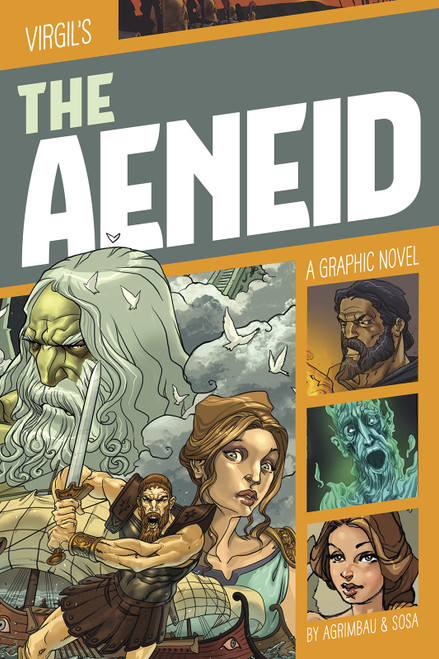 The Aeneid (A Graphic Novel) - 9781496561183 by Diego Agrimbau, Marcelo Sosa, Trusted Translations, 9781496561183