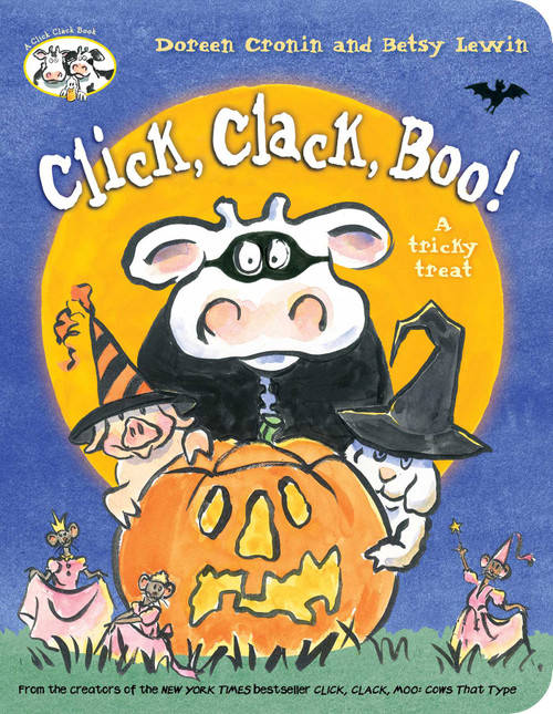 Click, Clack, Boo! (Lap Edition) by Doreen Cronin, Betsy Lewin, 9781534450134