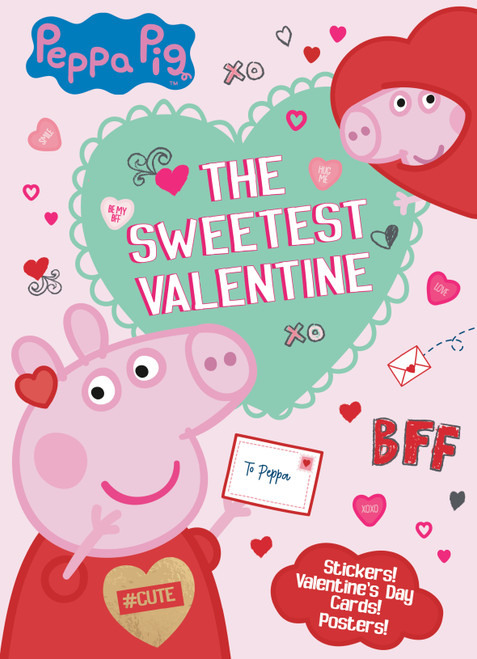 The Sweetest Valentine (Peppa Pig) by Mary Man-Kong, Golden Books, 9780593120927