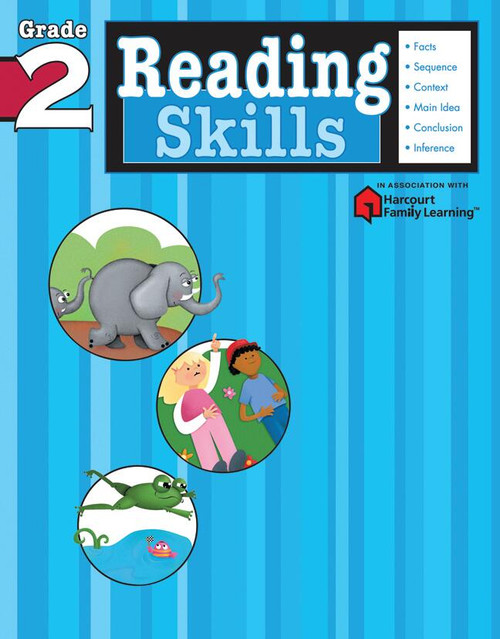 Reading Skills: Grade 2 (Flash Kids Harcourt Family Learning) by Flash Kids Editors, 9781411401143