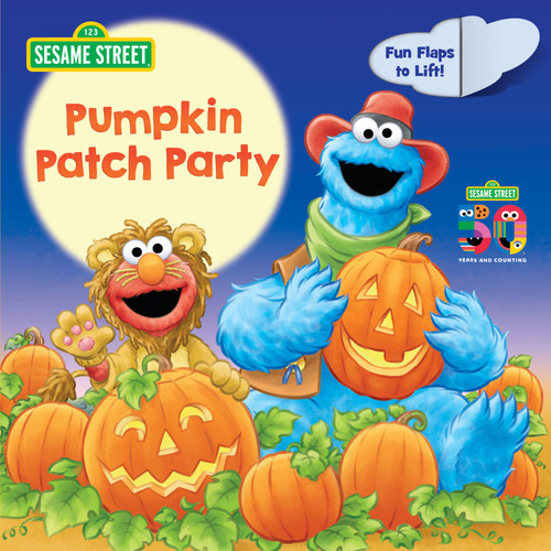 Pumpkin Patch Party (Sesame Street) (A Lift-the-Flap Board Book) by Stephanie St. Pierre, Joel Schick, 9781984847676