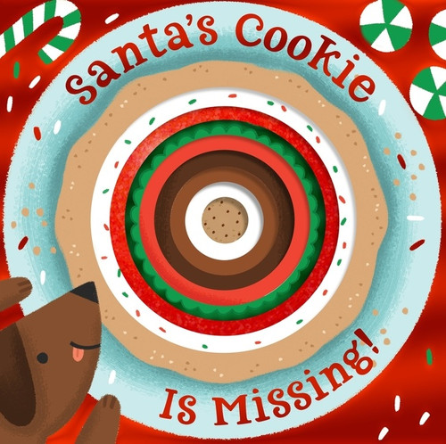 Santa's Cookie Is Missing! (Board Book with Die-Cut Reveals: A Christmas Holiday Book for Kids) by Clarion Books, Anne Passchier, 9780358040545