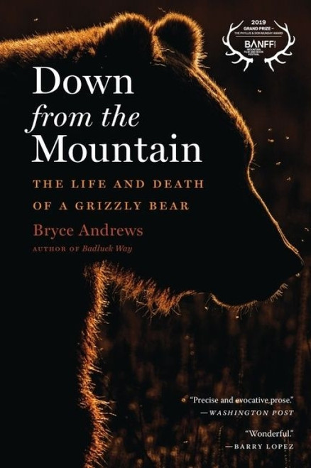 Down From The Mountain (The Life and Death of a Grizzly Bear) - 9780358299271 by Bryce Andrews