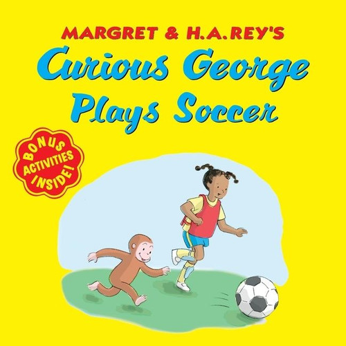 Curious George Plays Soccer - 9780358242772 by H. A. Rey, 9780358242772