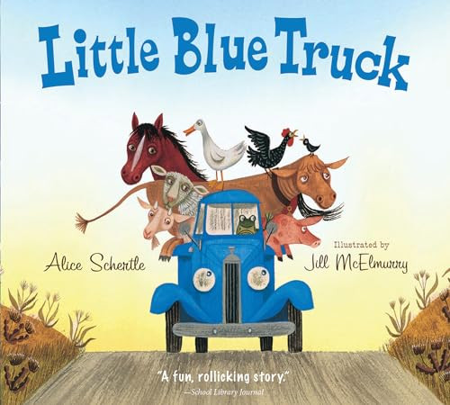 Little Blue Truck Padded Board Book by Alice Schertle, Jill McElmurry, 9780358211785