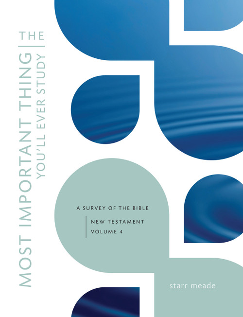 The Most Important Thing You'll Ever Study (A Survey of the Bible: New Testament, Vol. 4) by Starr Meade, 9781433527012