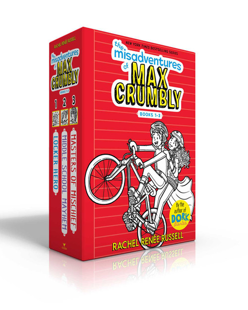 The Misadventures of Max Crumbly Books 1-3 by Rachel Renée Russell, Rachel Renee Russell, 9781534453517