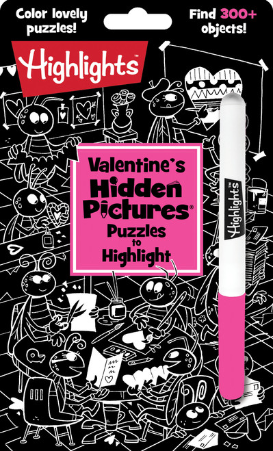 Valentine's Hidden Pictures Puzzles to Highlight (Valentines Book for Kids 6 and Up) by Highlights, 9781684376537