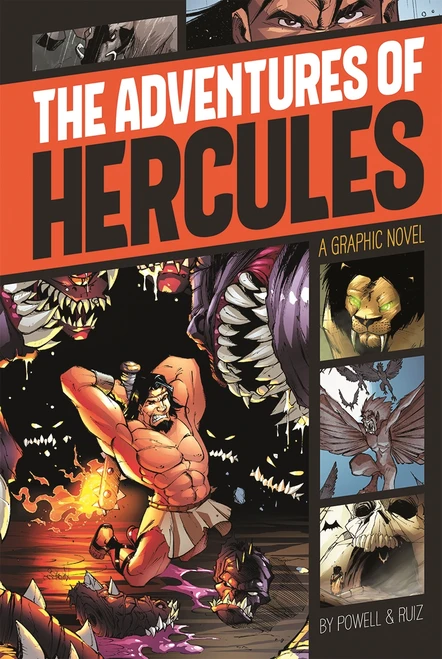 The Adventures of Hercules (A Graphic Novel) by Martin Powell, Jorge Gonzalez, Jose Ruiz, 9781496500199