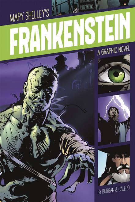 Frankenstein (A Graphic Novel) - 9781496500281 by Mary Shelley, Michael Burgan, Dennis Calero, 9781496500281