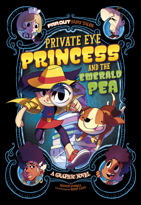 Private Eye Princess and the Emerald Pea (A Graphic Novel) by Martin Powell, Fernando Cano, 9781496583949