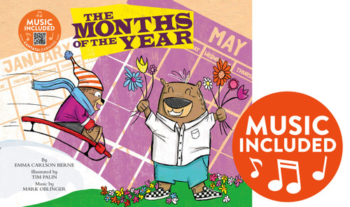 The Months of the Year - 9781684104369 by Emma Bernay, Emma Carlson Berne, Tim Palin, Mark Oblinger, 9781684104369