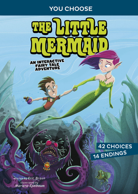 The Little Mermaid (An Interactive Fairy Tale Adventure) - 9781496658135 by Eric Braun, Mariano Epelbaum, 9781496658135
