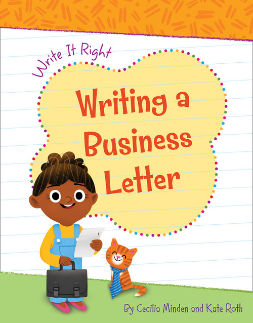 Writing a Business Letter - 9781534161306 by Cecilia Minden, Kate Roth, Carol Herring, 9781534161306