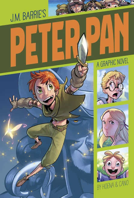 Peter Pan (A Graphic Novel) - 9781496503800 by J. M. Barrie, Blake Hoena, Fernando Cano, 9781496503800