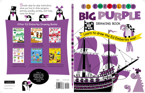Ed Emberley's Big Purple Drawing Book by Ed Emberley, Ed Emberley, 9780316789738