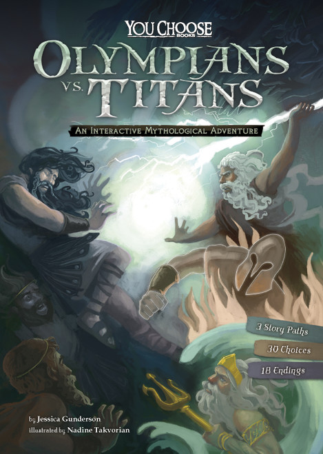 Olympians vs. Titans (An Interactive Mythological Adventure) - 9781515748250 by Jessica Gunderson, Nadine Takvorian, Carolyn Arcabascio, 9781515748250