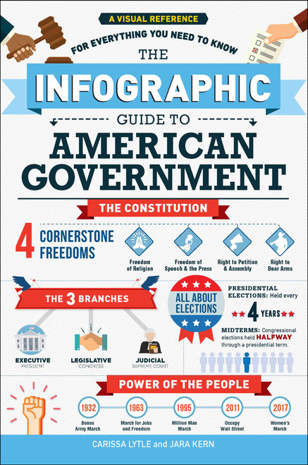 The Infographic Guide to American Government (A Visual Reference for Everything You Need to Know) by Carissa Lytle, Jara Kern, 9781507210802