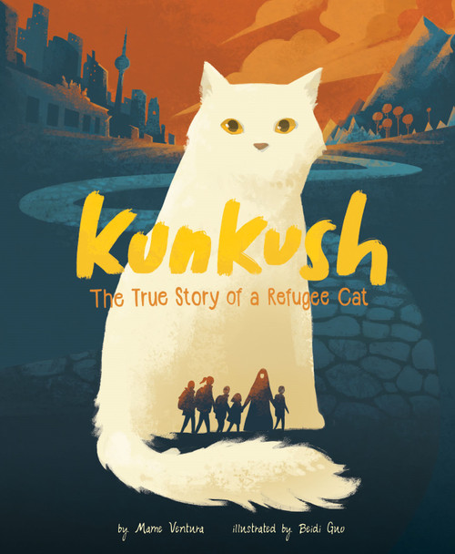 Kunkush (The True Story of a Refugee Cat) by Marne Ventura, Beidi Guo, 9781515773191