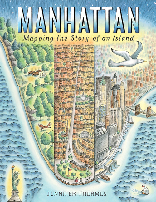 Manhattan (Mapping the Story of an Island) by Jennifer Thermes, 9781419736551