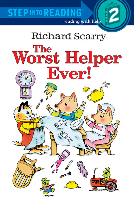 Richard Scarry's The Worst Helper Ever! (Step into Reading) by Richard Scarry, Richard Scarry, 9780307261007