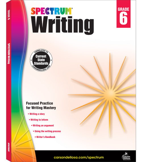 Spectrum Writing, Grade 6 by Spectrum, 9781483812014