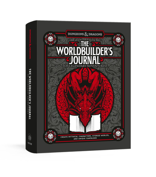 The Worldbuilder's Journal of Legendary Adventures by Official Dungeons & Dragons Licensed, 9781984824639