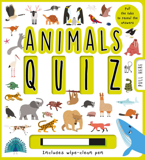 My Animals Quiz Book (Wipe-Clean Quiz Book with Pen) by IglooBooks, 9781838528485