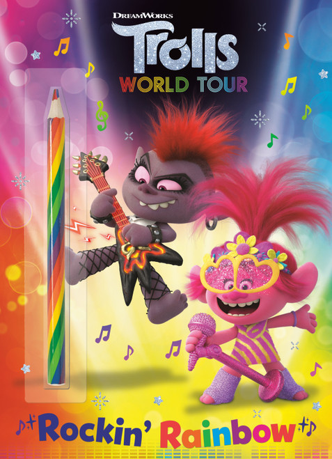 Rockin' Rainbow! (DreamWorks Trolls World Tour) by Lauren Clauss, Golden Books, 9780593122334