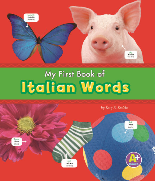 My First Book of Italian Words (Bilingual Edition) by Translations.com, Katy R. Kudela, 9781429661591