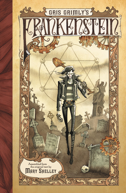 Gris Grimly's Frankenstein (A Graphic Novel) by Mary Shelley, Gris Grimly, 9780061862977